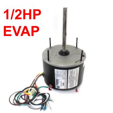 MOTOR EVAPORADORA - MANEJADORA UN EJE 3Sp 1075 1/2Hp 220V