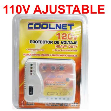 PROTECTOR DE VOLTAJE 110V 20AMP CABLE AJUSTABLE COOLNET  