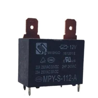 RELAY PARA TARJETA ELECTRONICA AA 12VOL 2HP 240VAC