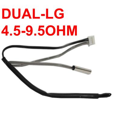 SENSOR DE TEMPERATURA UNIVERSAL  4.5OHM Y 9.5OHM DUAL LG NEGRO Y GRIS