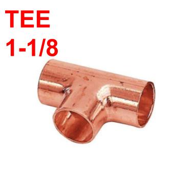 TEE DE COBRE 1-1/8&quot; SOLDAR