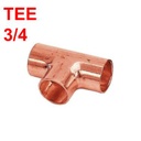 [TC34] TEE DE COBRE 3/4&quot; SOLDAR