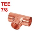 [TC78] TEE DE COBRE 7/8&quot; SOLDAR