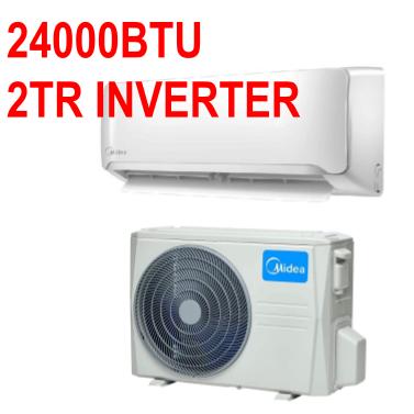 MINI SPLIT MIDEA INVERTER AURORA 24000BTU 220V Ph1 60Hz 2TR R410A 