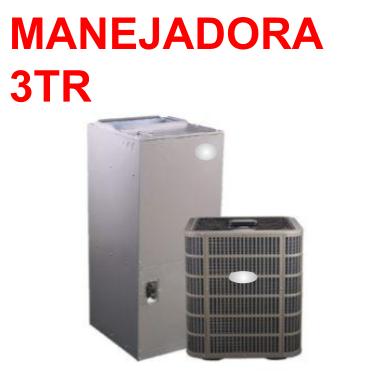 EQUIPO CENTRAL MANEJADORA CONDENSADORA DESCARGA VERTICAL  36000BTU 3TR 220V 1Ph  60Hz R410A SEER 13