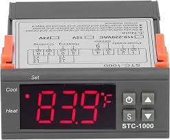 TERMOSTATO DIGITAL NEVERA INCUBADORA MULTIVOLTAJE 110-220Volt 1 SENSOR