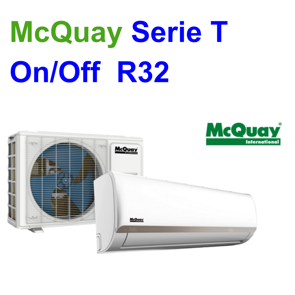 MINISPLIT MCQUAY ON/OFF 18KBTU SEER13 1.5TR Ph1 60Hz 200V R32