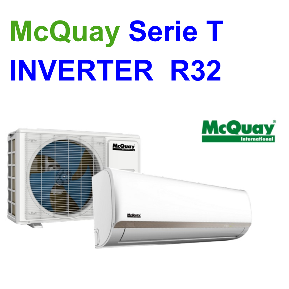 MINISPLIT MCQUAY INVERTER 12KBTU  SEER 18 220V Ph1 60Hz 1TR R32 TIPO C