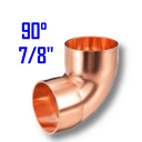 [CC78] CODO DE COBRE 90° 7/8"