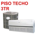 [PISOT-3TR-PH1-R410A] EQUIPO CENTRAL  PISO TECHO CONDENSADORA DESCARGA VERTICAL 36000BTU 3TR 220V 1Ph 60Hz R410A SEER 13