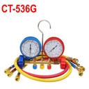 [CT-536G] MANOMETRO COMPLETO  PARA R404,  R22, R134A, R407, R410A