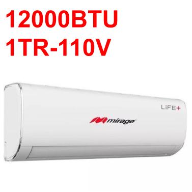 MINI SPLIT MIRAGE LIFE+ 12000BTU 1TR Ph1 60Hz 110V R410A SEER13