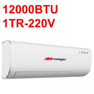 MINI SPLIT MIRAGE LIFE+ 12000BTU 1TR Ph1 60Hz 220V R410A SEER13