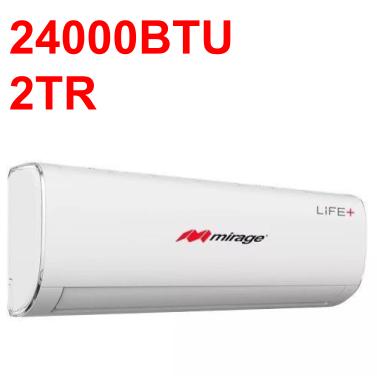 MINI SPLIT MIRAGE LIFE+ 24000BTU 2TR Ph1 60Hz 220V R410A SEER13