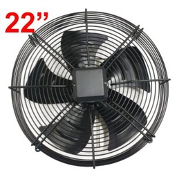 [MAX-22] MOTOR VENTILADOR AXIAL 220V 60HZ 1PH 4P IP54 22&quot; SUCCION 1600RPM