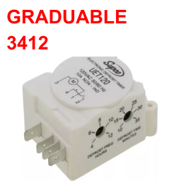 [TG3212] TIMER NEVERA GRADUABLE CONEXION 3412