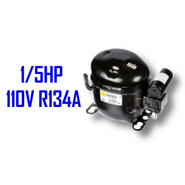 Compresor Nevera 1/5HP R134a 110V Baja LK56XZ1 Donper
