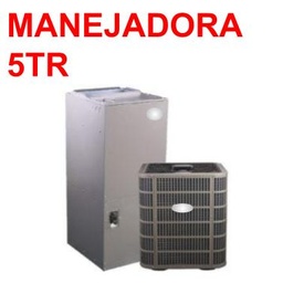 [CENTRAL-5TR-PH1-R410A] EQUIPO CENTRAL MANEJADORA CONDENSADORA DESCARGA VERTICAL  60000BTU 5TR 220V 1Ph  60Hz R410A SEER 13