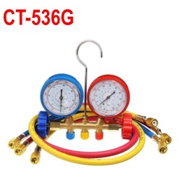 [CT-536G] MANOMETRO COMPLETO  PARA R404,  R22, R134A, R407, R410A